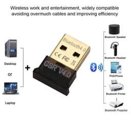 image-PzzPss USB Bluetooth 5.0 Adapter Dongle High Speed Transmitter Mini Bluetooth 5.0 4.0 USB Receiver For PC Computer Laptop