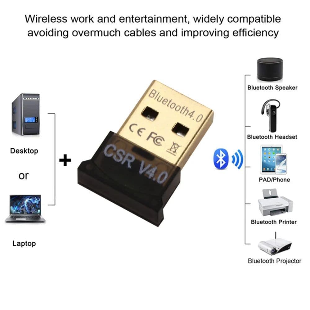image-PzzPss USB Bluetooth 5.0 Adapter Dongle High Speed Transmitter Mini Bluetooth 5.0 4.0 USB Receiver For PC Computer Laptop