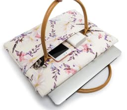image-Waterproof Kinmac Brand Laptop Bag 13.3,14,15.4,15.6 Inch Shoulder Messenger Women Lady Case For MacBook Air Pro Notebook PC