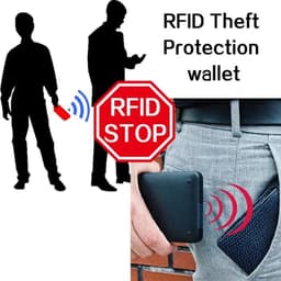 image-RFID Protect Men Wallet Vintage Solid Soft PU Coin Purse Card Holder Short Wallets with Zippers Design Short Luxury Men's Purses