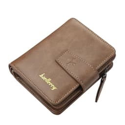 image-New Business Men Wallets Zipper Card Holder High Quality Male Purse New PU Leather Vintage Coin Holder Men Wallets