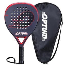 image-OPTUM ELITE Carbon Fiber Tennis Padel Racket Pop Tennis Paddle Raquete Padel Shovel Padel Pala with Cover Bag