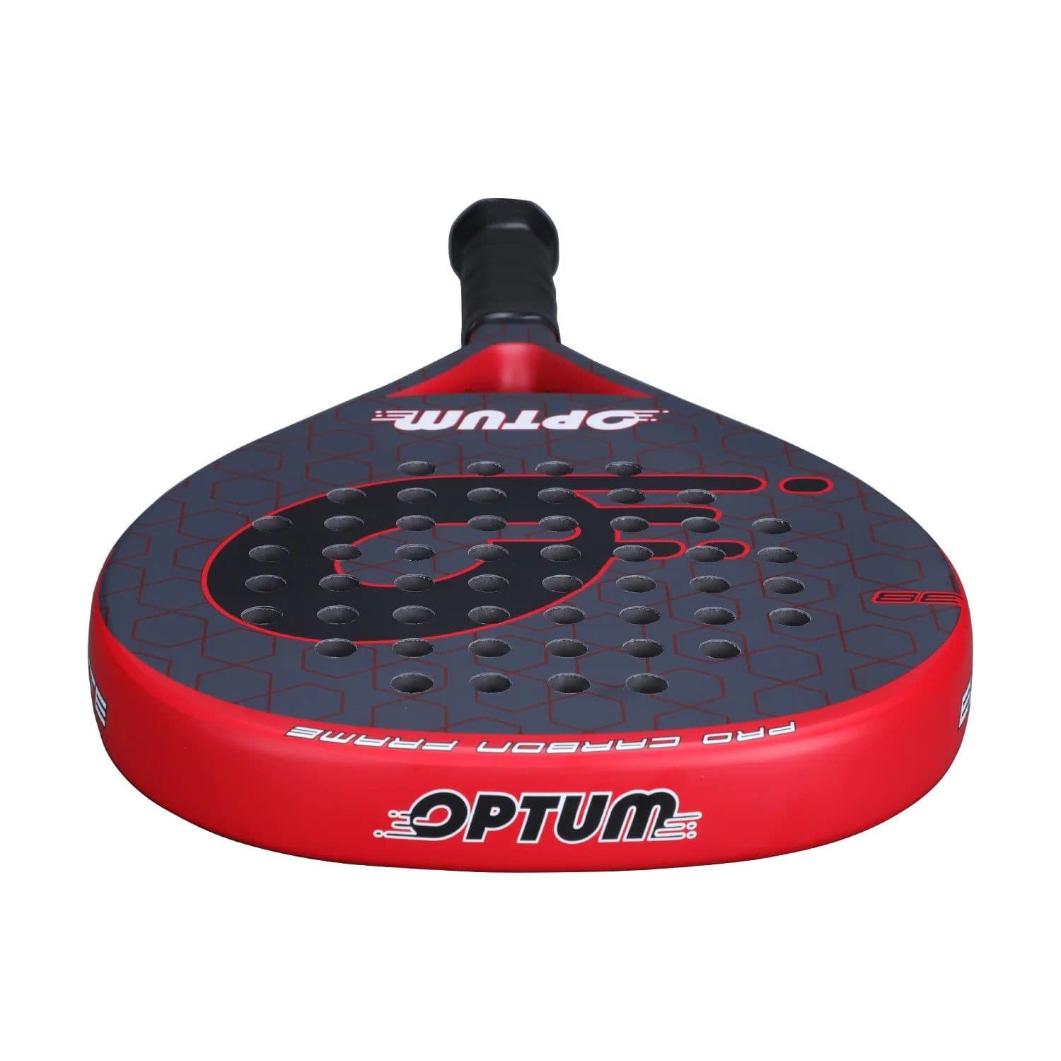 image-OPTUM ELITE Carbon Fiber Tennis Padel Racket Pop Tennis Paddle Raquete Padel Shovel Padel Pala with Cover Bag