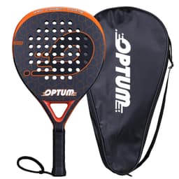 image-OPTUM ELITE Carbon Fiber Tennis Padel Racket Pop Tennis Paddle Raquete Padel Shovel Padel Pala with Cover Bag