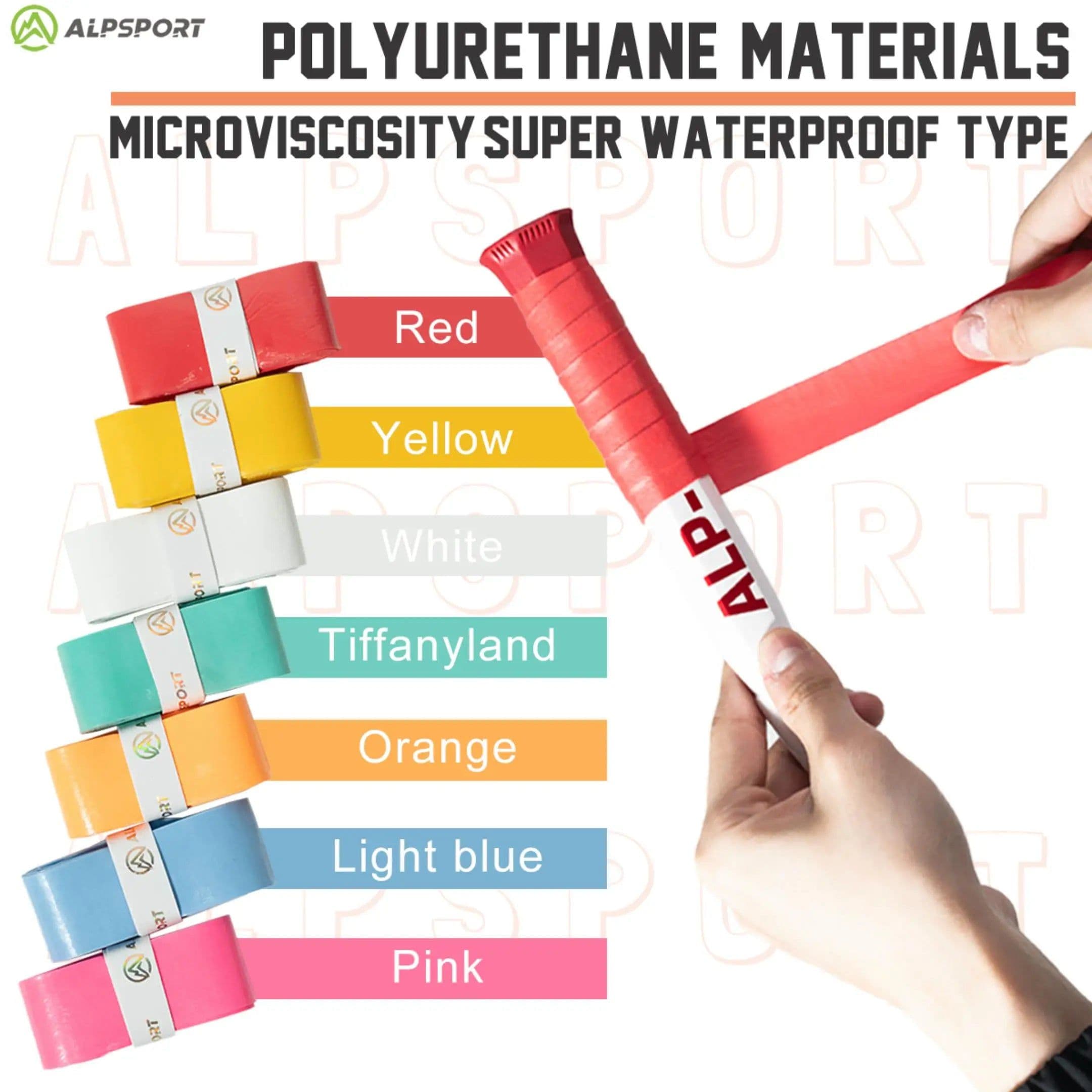 image-ALP AC006 PRO Pickleball Racket Grip Tape Badminton Racket Anti-slip Sweat-absorbing Tape Outdoor Training Fishing Accessories