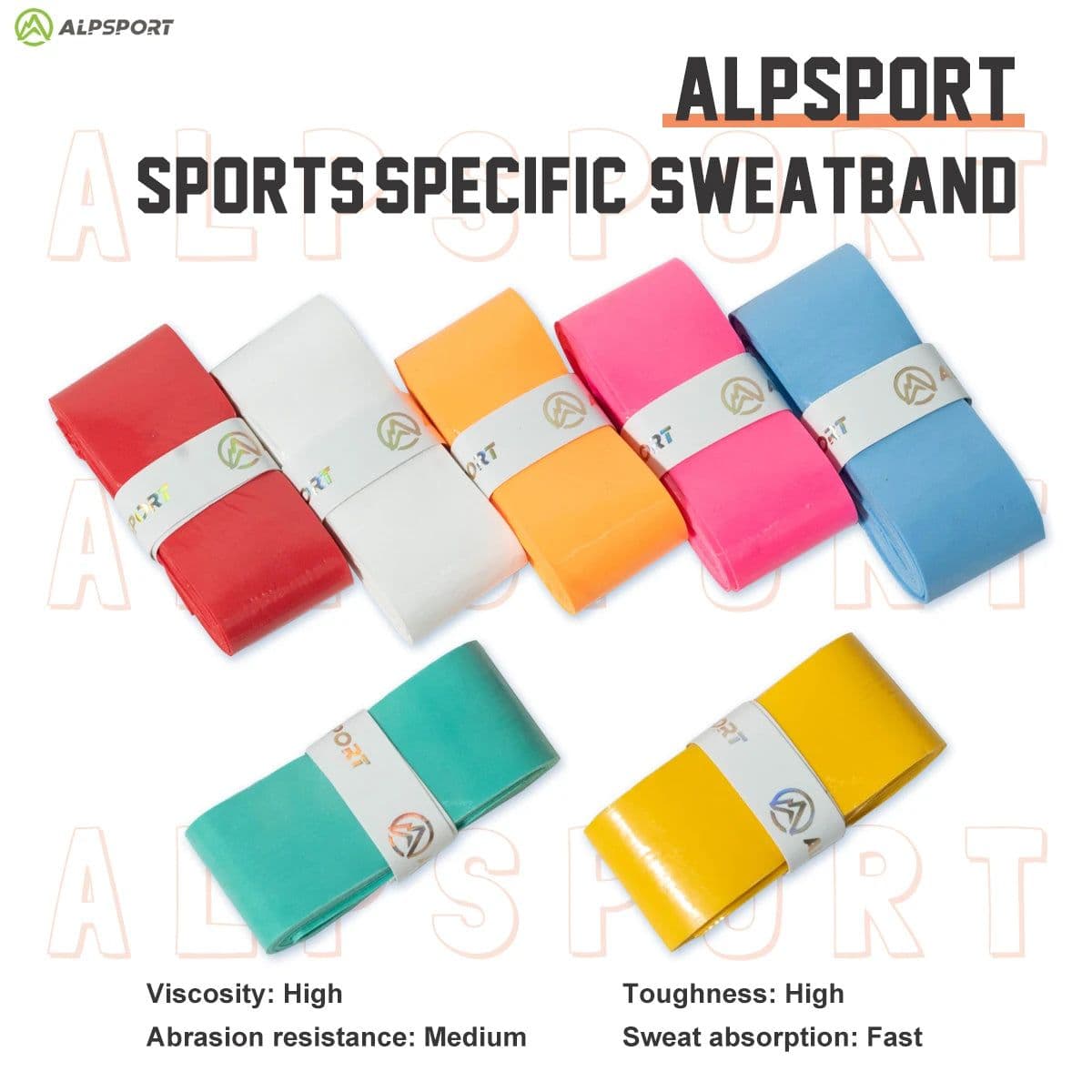 image-ALP AC006 PRO Pickleball Racket Grip Tape Badminton Racket Anti-slip Sweat-absorbing Tape Outdoor Training Fishing Accessories