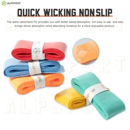 image-ALP AC006 PRO Pickleball Racket Grip Tape Badminton Racket Anti-slip Sweat-absorbing Tape Outdoor Training Fishing Accessories