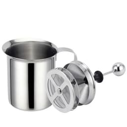 image-Stainless Milk Frother 400ML Double Mesh Milk Creamer Milk Foam For Cofffee Milk Egg Beater Kitchen Tool Coffee Mixe Frother