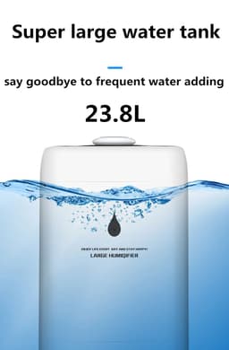image-110V 220V 23.8L Large Capacity Industry Air Humidifier Commercial Diffuser Sprayer Humidification Spray Machine