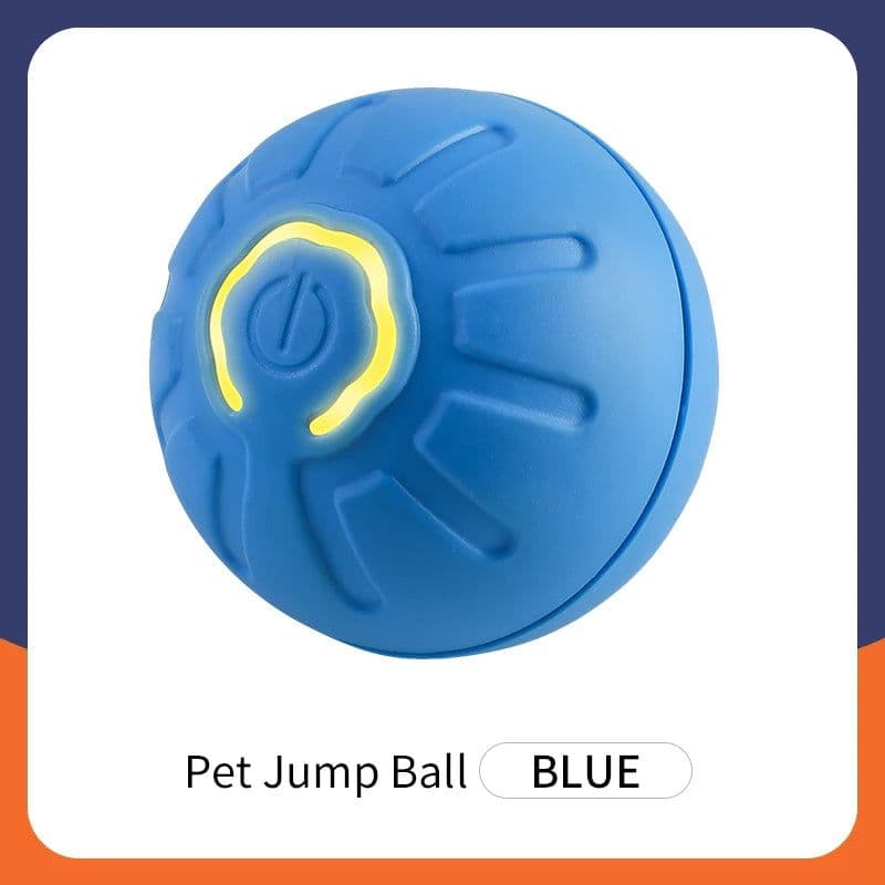 image-Smart Dog Toy Ball Electronic Interactive Pet Toy Moving Ball USB Automatic Moving Bouncing for Puppy Birthday Gift Cat Product