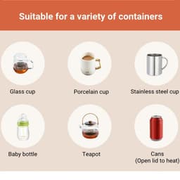 image-Smart Coffee Mug Warmer Electric Heating Coaster for Milk Tea Water 3 Temperature Setting Timing-off Cup Heater Keep Drinks Warm