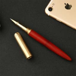 image-High Quality Black Luxury Wood Ballpoint Pen Business Gifts Ball Pen Writing Office School Supplies Stationery 03665
