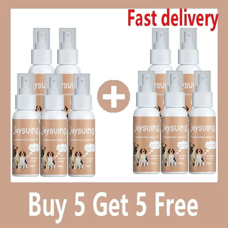 image-Pet Defecation Inducer Spray Positioning Defecation Indoor Outdoor Cat Potty Urinate Trainer Liquid Dog Toilet Training Spray