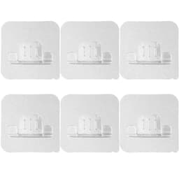 image-1/3/6Pcs Punch Free Shaving Razor Holder Men Shaver Storage Bracket Wall Hook Bathroom Shelf Organizer Home Storage Accessories