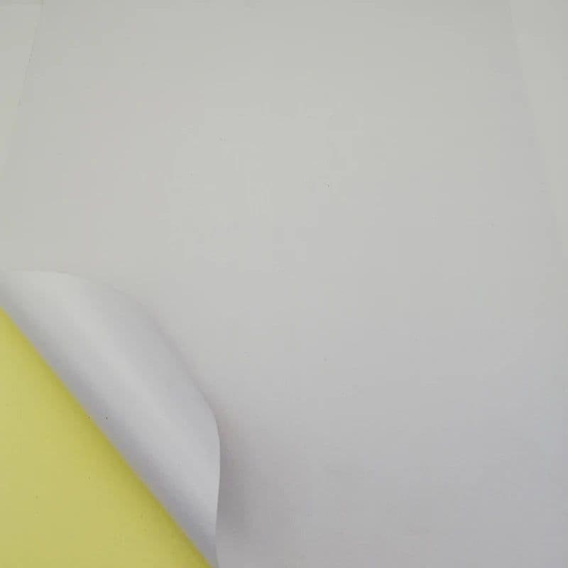 image-A4 Blank White Glossy Self-adhesive Label A4 Sticker Paper For Laser Printer - RJ0006