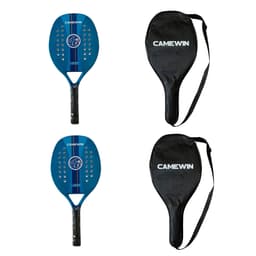 image-2 PCS Racket Beach Tennis Original Beach Tennis Rackets Paddle Soft EVA Face Raqueta With Bags Unisex Equipment Padel Spot Goods