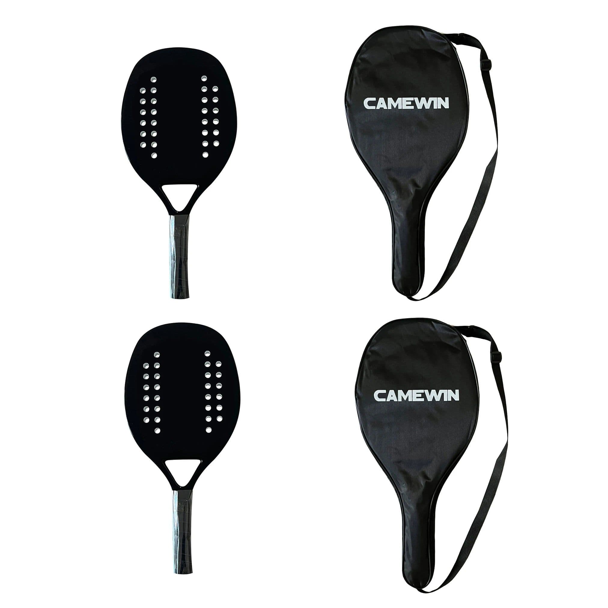 image-2 PCS Racket Beach Tennis Original Beach Tennis Rackets Paddle Soft EVA Face Raqueta With Bags Unisex Equipment Padel Spot Goods