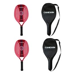 image-2 PCS Racket Beach Tennis Original Beach Tennis Rackets Paddle Soft EVA Face Raqueta With Bags Unisex Equipment Padel Spot Goods