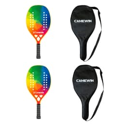 image-2 PCS Racket Beach Tennis Original Beach Tennis Rackets Paddle Soft EVA Face Raqueta With Bags Unisex Equipment Padel Spot Goods