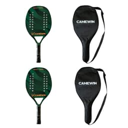 image-2 PCS Racket Beach Tennis Original Beach Tennis Rackets Paddle Soft EVA Face Raqueta With Bags Unisex Equipment Padel Spot Goods