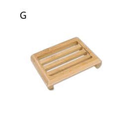 image-Natural Environmen Bamboo Soap Dish Wooden Soap Tray Holder Storage Soap Rack Plate Box Container for Bath Shower Plate Bathroom