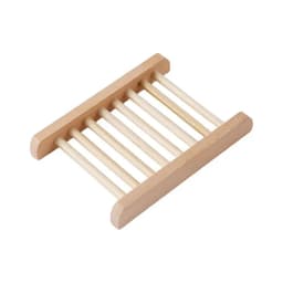 image-Natural Environmen Bamboo Soap Dish Wooden Soap Tray Holder Storage Soap Rack Plate Box Container for Bath Shower Plate Bathroom