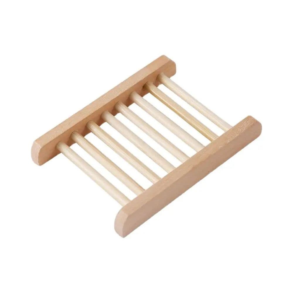 image-Natural Environmen Bamboo Soap Dish Wooden Soap Tray Holder Storage Soap Rack Plate Box Container for Bath Shower Plate Bathroom