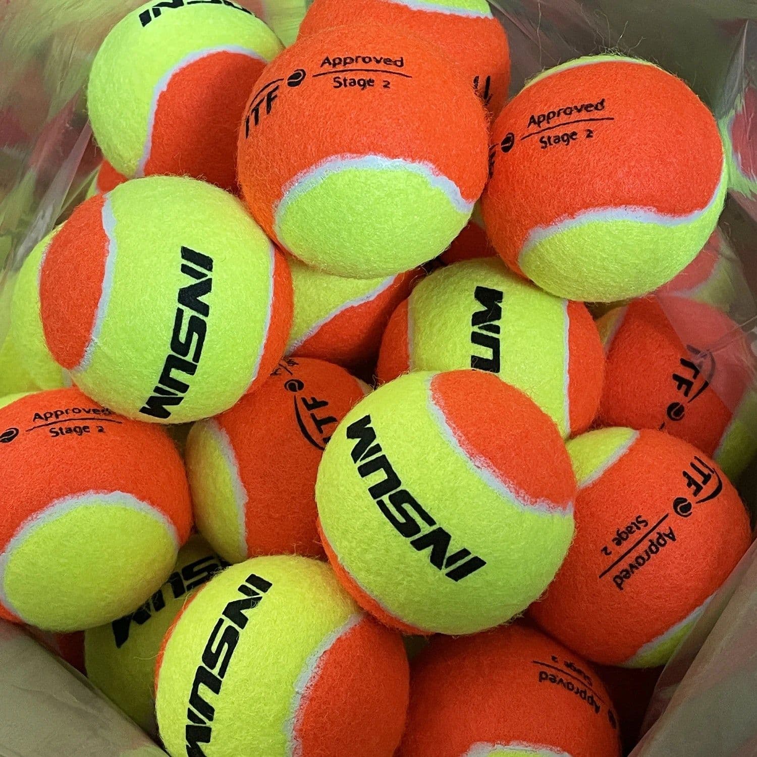 image-Professional 60PCS Beach Tennis Ball Training Balls Adult Youth 50% Standard Pressure Match Training Padel Tennis Balls