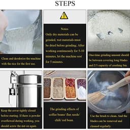 image-800G Spice Grinder Grain Herb Spices Mill Coffee Grinder Machine Swing Type Grains Grinder Medicine Wheat Mixer Dry Food Grinder