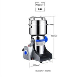 image-800g Swing Type Spices Grinder Grains Spices Hebals Cereals Dry Food Grinder Electric Grain Mill Grinder Powder Crusher