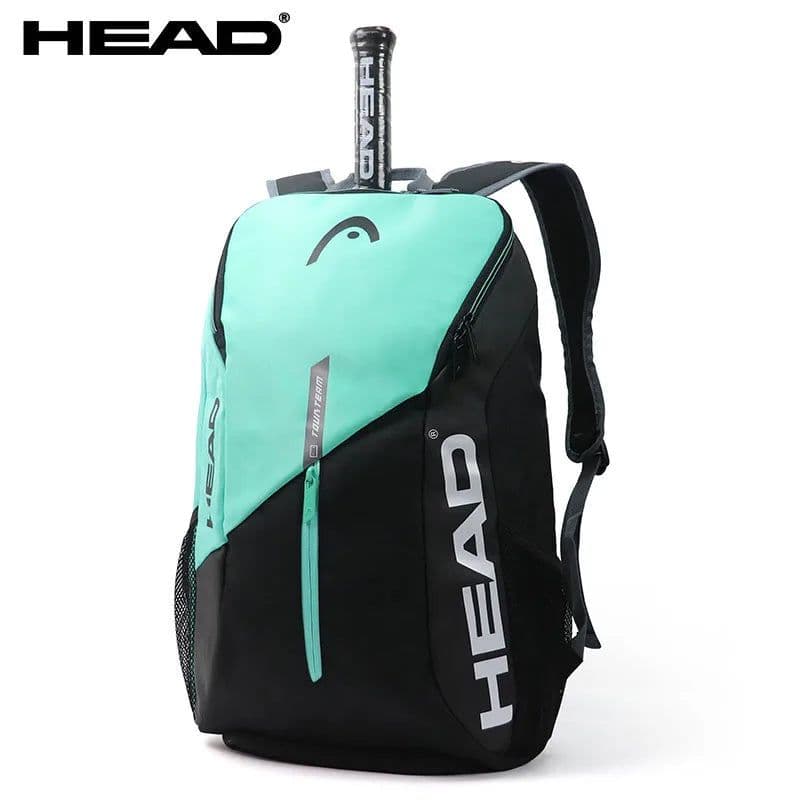 image-High Quality HEAD Tour Team Series Tennis Backpack Shoes Warehouse 1 Pack Tennis Bag Men Women Squash Padel Racket Storage Bags