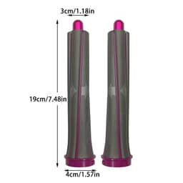 image-Long Curling Barrels Styling Tools for Dyson Airwrap HS01 HS05 HD03 HD08 Nozzle Flyaway Attahcment Hair Curler Accessories Parts