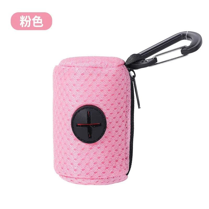 image-Dog Poop Bag Dispenser Hangingable Dog Poop Bag Holder Poo Bags Dispenser for Dogs Walking Garbage Bags Dispensers Pet Supplies