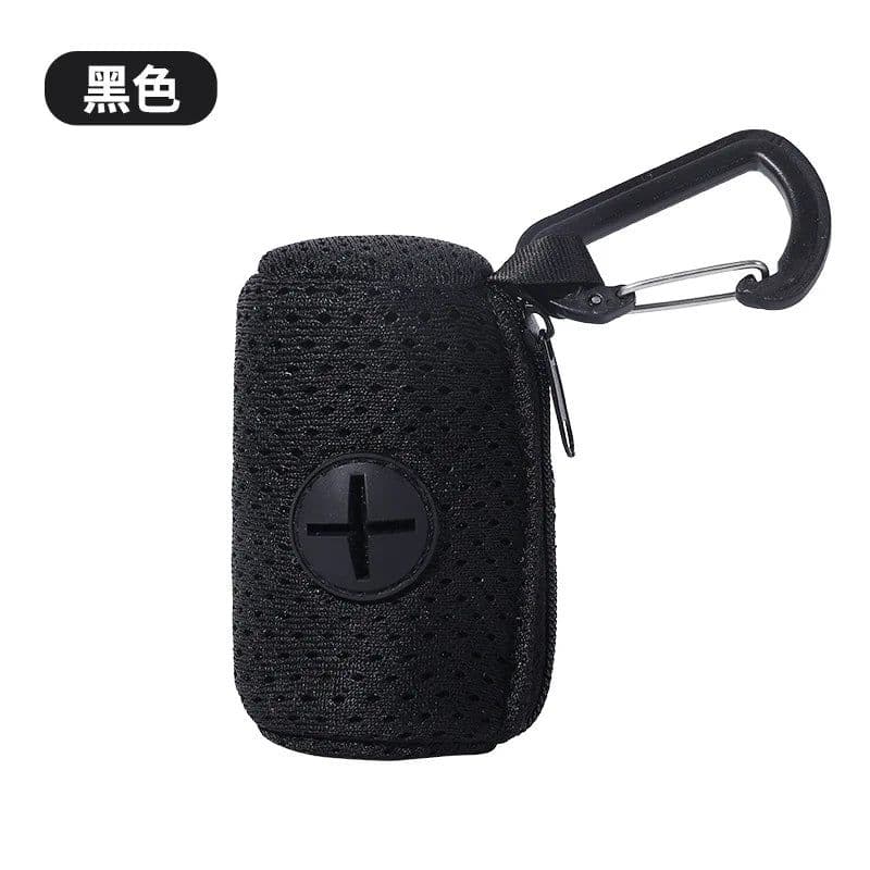 image-Dog Poop Bag Dispenser Hangingable Dog Poop Bag Holder Poo Bags Dispenser for Dogs Walking Garbage Bags Dispensers Pet Supplies