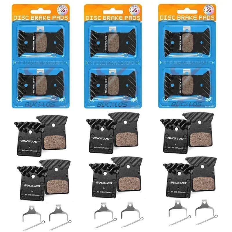 image-BUCKLOS Bike Hydraulic Disc Brake Pads Ceramic MTB Brake Pad fit Shimano L05A N03A N04C Road Mountain Bicycle Brake Pads