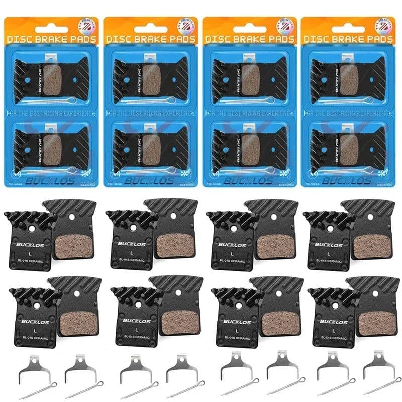 image-BUCKLOS Bike Hydraulic Disc Brake Pads Ceramic MTB Brake Pad fit Shimano L05A N03A N04C Road Mountain Bicycle Brake Pads