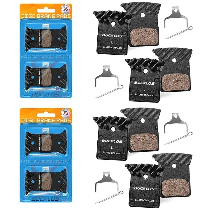 image-BUCKLOS Bike Hydraulic Disc Brake Pads Ceramic MTB Brake Pad fit Shimano L05A N03A N04C Road Mountain Bicycle Brake Pads
