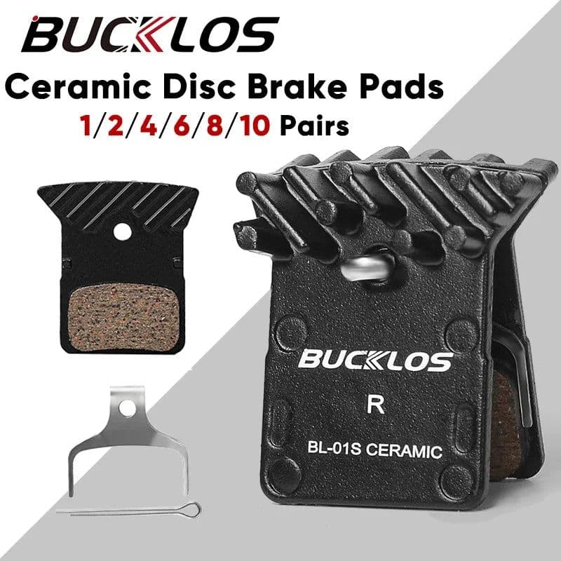 image-BUCKLOS Bike Hydraulic Disc Brake Pads Ceramic MTB Brake Pad fit Shimano L05A N03A N04C Road Mountain Bicycle Brake Pads