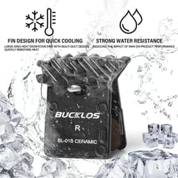 image-BUCKLOS Bike Hydraulic Disc Brake Pads Ceramic MTB Brake Pad fit Shimano L05A N03A N04C Road Mountain Bicycle Brake Pads