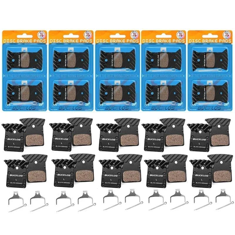 image-BUCKLOS Bike Hydraulic Disc Brake Pads Ceramic MTB Brake Pad fit Shimano L05A N03A N04C Road Mountain Bicycle Brake Pads