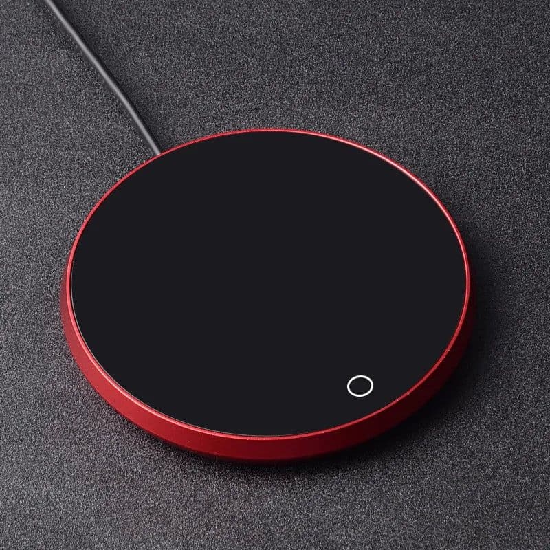 image-Mini Portable USB Cup Warmer 3 Gear Coffee Mug Heating Coaster Smart Thermostatic Hot Plate Milk Tea Water Heating Pad Heater