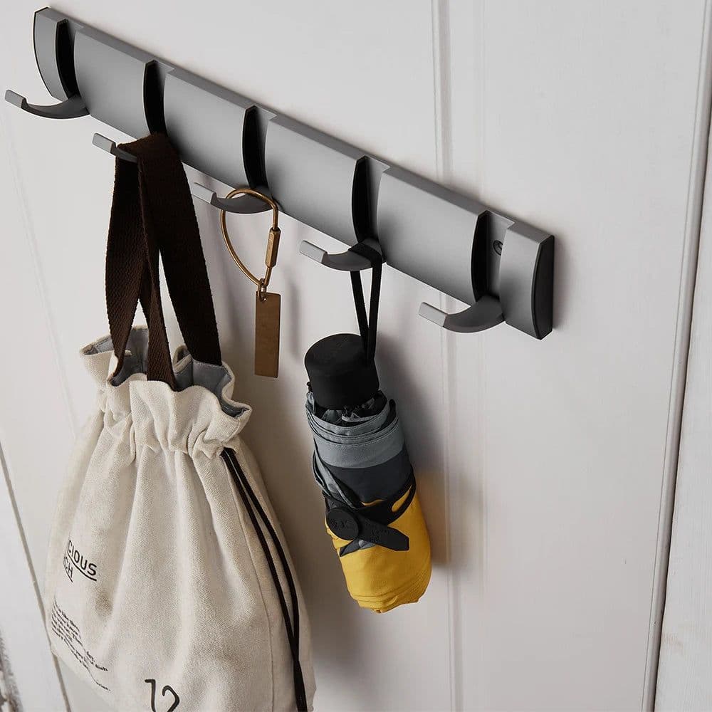 image-Becola Door Hanger Clothes Hook Towel Holder Wall mounted Racks For Towels Golden Bathroom Accessories Bag Hangers Small Hooks