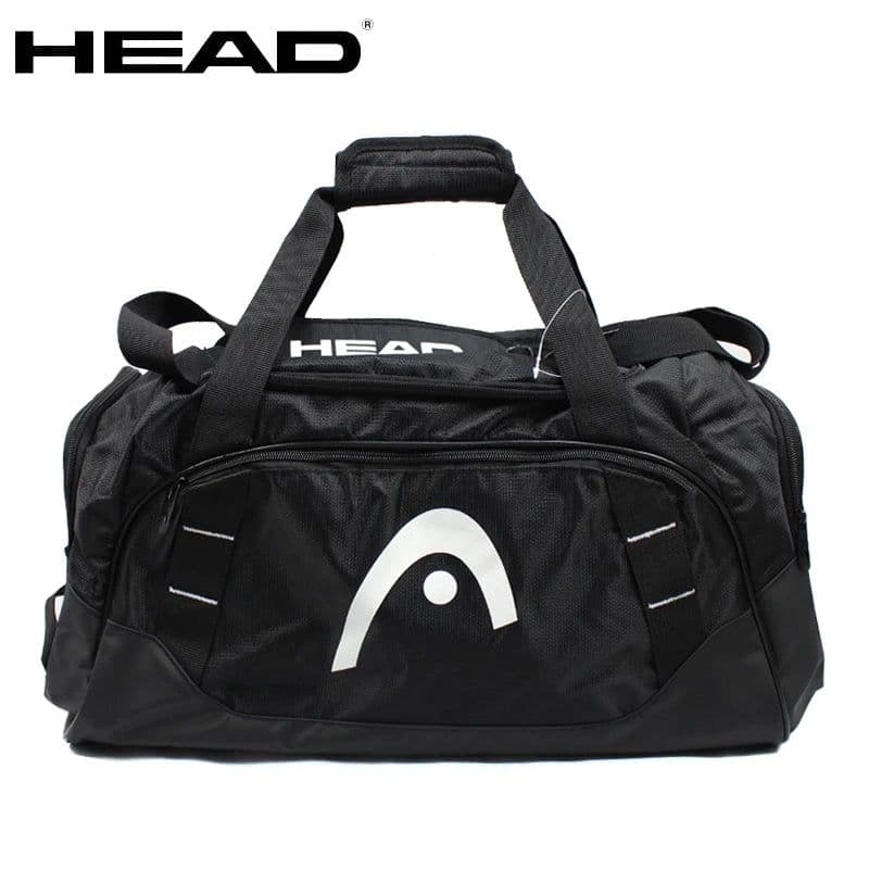 image-Men Black Original HEAD Tennis Squash Rackets Bag Polyester Nylon Badminton Package Shoulder Bag Tenis Racquet De Padel Backpack