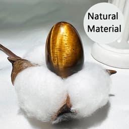 image-Natural Crystal Stone Egg Polished Agate Quartz Obsidian Minerale Jewelry Transfer Home Decoration Healing Craft DIY Gift Toy
