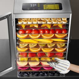image-220V 110V Dry Fruit Machine Food Dehydration Dryer Fruit Dryer Commercial Stainless Steel Food Dryer Dried Vegetables Pet Snacks