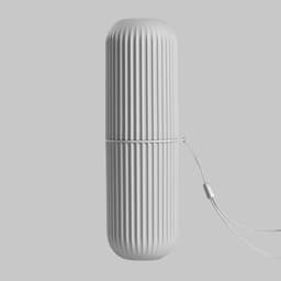 image-Toothbrush Cup with Cap Creative Toothpaste Holder Portable Storage Case Box Organizer Toiletries Storage Cup Travel Gadgets