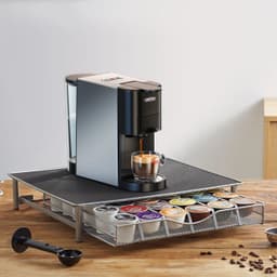 image-HiBREW Coffee Machine 4in1 Multiple Capsule Espresso Dolce Milk&Nespresso&ESE Pod&Powder Coffee Maker Stainless Metal Outook H3
