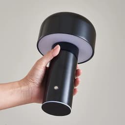 image-Mushroom Lamp Charging Touch Desk Coffee Bar, Hotel Bedroom Decoration, Nordic Creative Atmosphere, Small Night Light