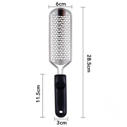 image-1 Pcs Foot File For pedicure Stainless Pedicure Tools Dead dead skin remover for feet Blade Replaceable foot care brush Callus