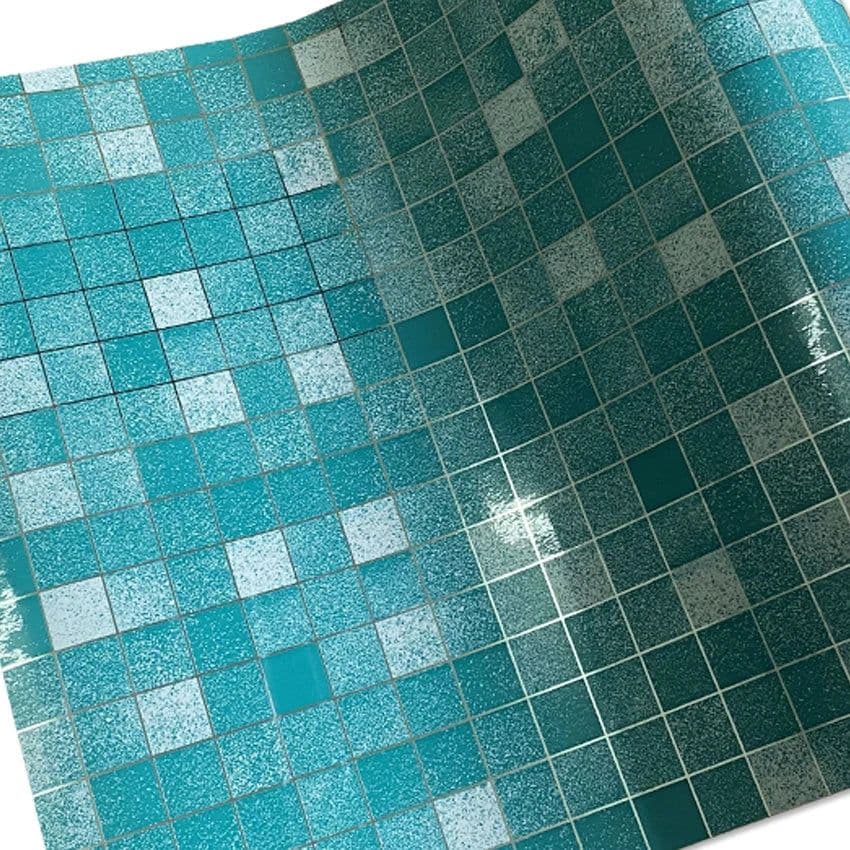 image-Bathroom Waterproof Tiles Wall Sticker Self-Adhesive Kitchen Stove Oil-Proof Fireproof Wallpaper Aluminum Foil Decorative Film